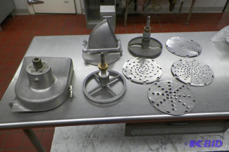 lot 2A image: Hobart GraterSlicer Attachments
