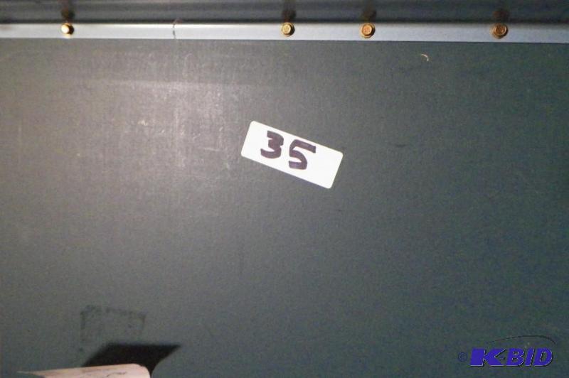 lot 35 image: Full Size Harvard Fold Up Ping Pong Table On Wheels wNet