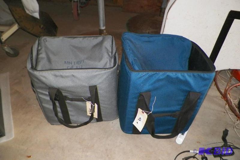 lot 42 image: 2 Padded Bags 18 Wide x 13 Deep x 16 High