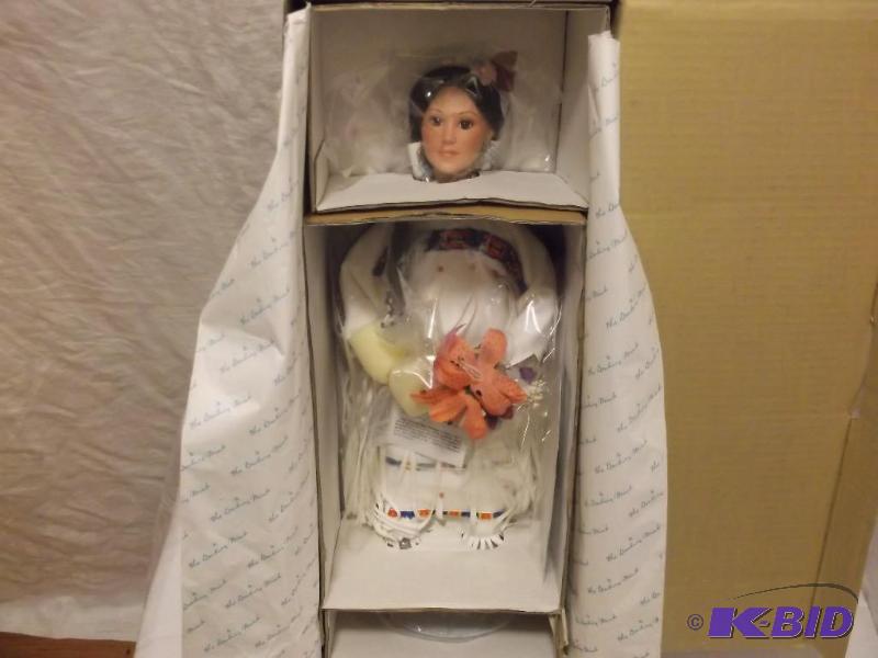 Beautiful hand painted porcelain doll Morning...