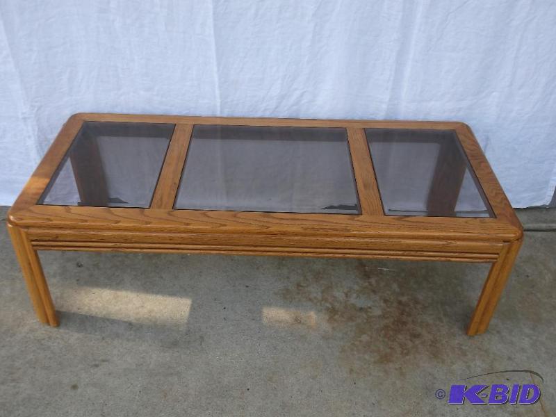 Solid Oak Coffee Table measuring 24&quot W x...