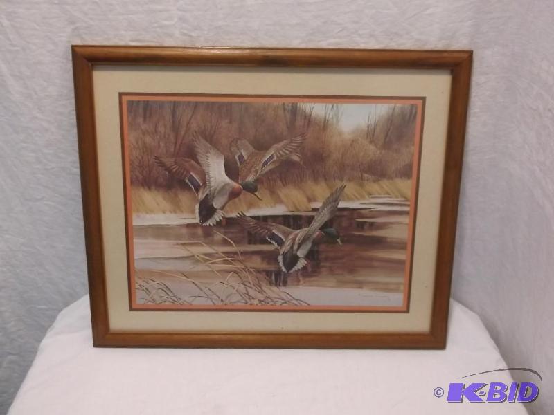 Beautiful duck print by Charles E. Murphy mea...