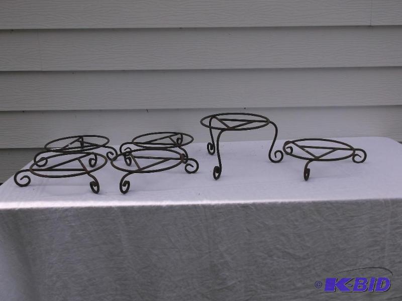 Heavy duty metal plant stands 1 measuring 11 ...