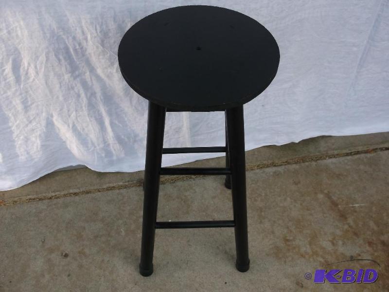 Solid wood Bar stool measuring 12 12&quot d...