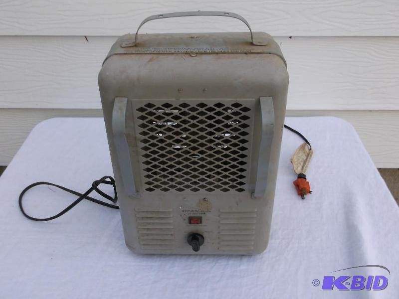 Titan heater tested works great little dusty ...
