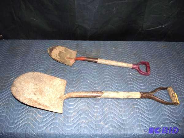 (2) Small Steel Shovels...