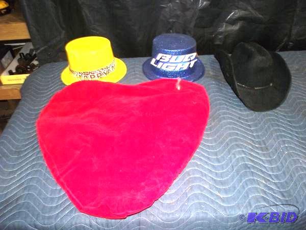 Party Hats and A Blow Up Heart...