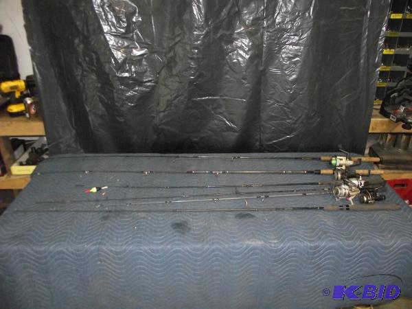 (6) Fishing Rods and Reels...