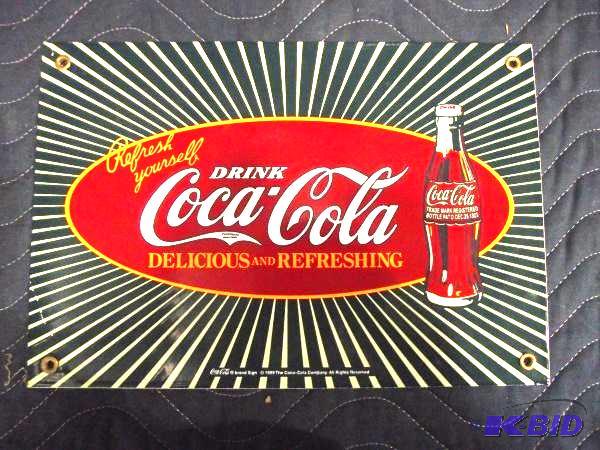 Collectible Porcelain Coca-Cola Sign   12&quo...