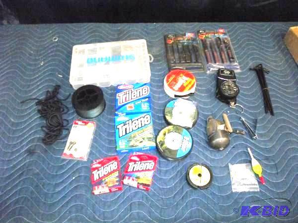 Lot of Fishing Line and Fishing Accessories...