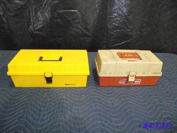 (2) Tackle Boxes...