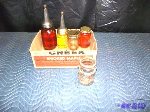 Vintage Collectible Oil Jars   (2) With spout...