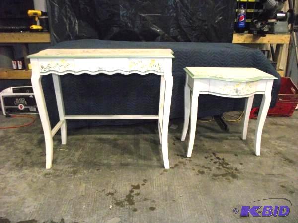 Matching Vintage Tables...
