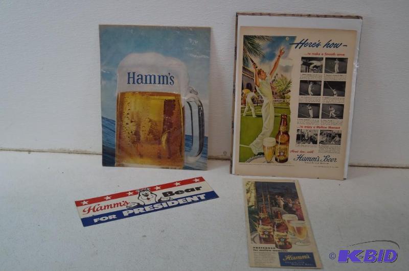 Hamms magazine ads