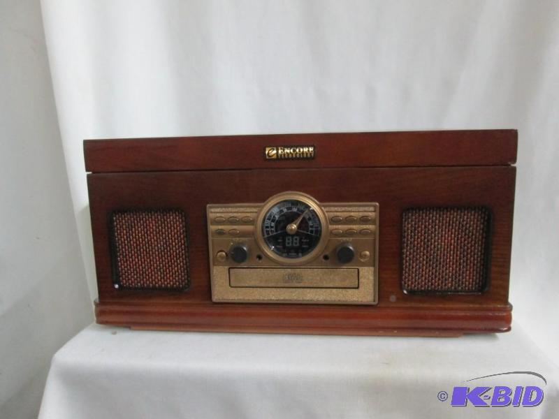 Encore Technology Nostalgic 5-in-1 Home Stereo