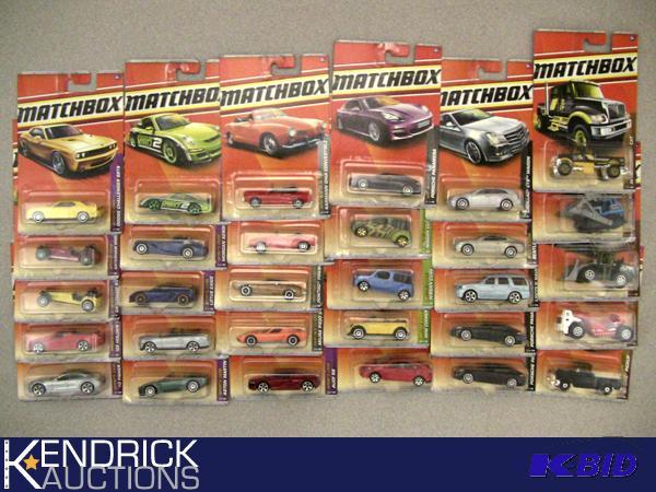 Lot of 30 - 2010 New Old Stock Carded Matchbox Cars