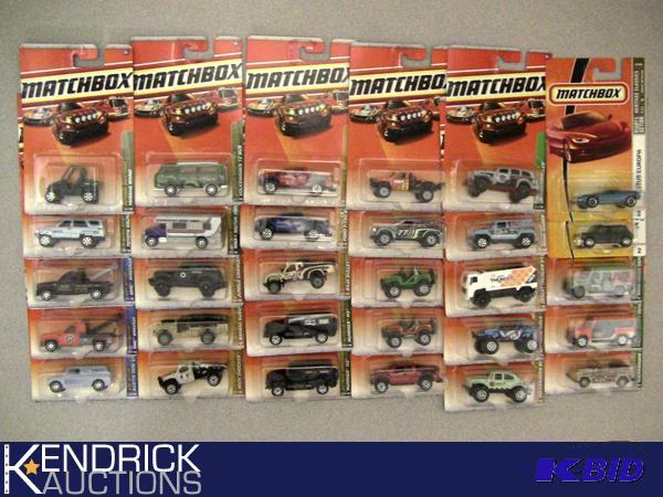 Lot of 30 - 2009, and 2008 New Old Stock Carded Matchbox Cars
