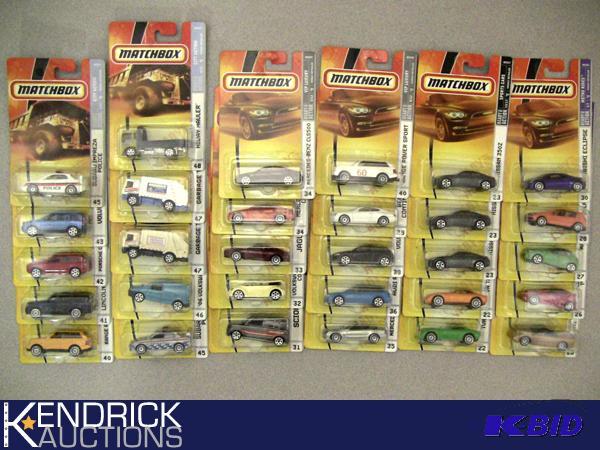 Lot of 30 - 2007 New Old Stock Carded Matchbox Cars