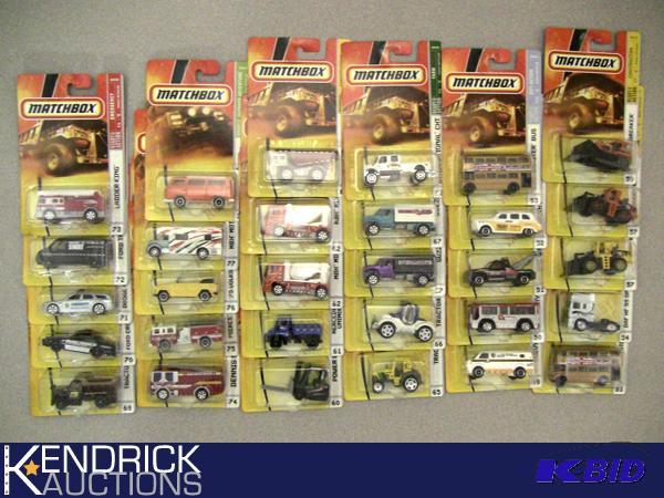 Lot of 30 - 2007 New Old Stock Carded Matchbox Cars