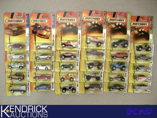Lot of 30 - 2007 New Old Stock Carded Matchbox Cars