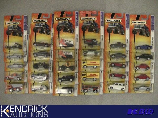 Lot of 30 - 2005 New Old Stock Carded Matchbox Cars