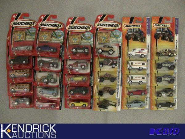 Lot of 30 - 2005 New Old Stock Carded Matchbox Cars