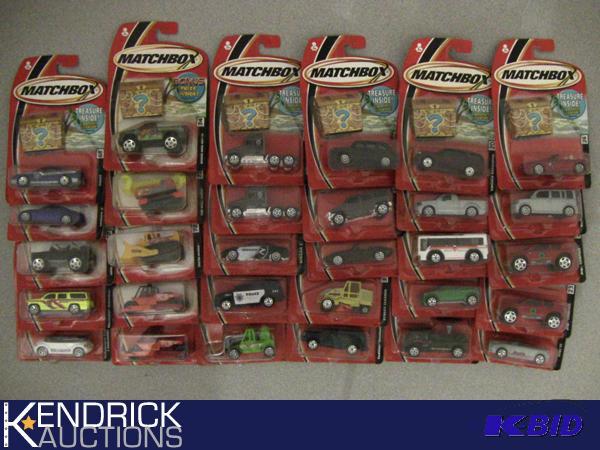 Lot of 30 - 2004 New Old Stock Carded Matchbox Cars