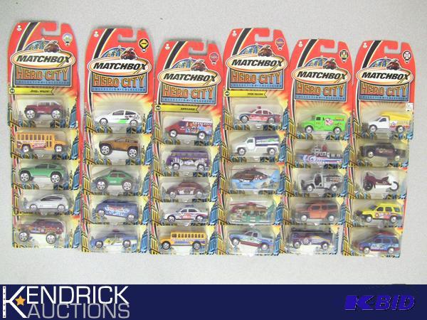 Lot of 30 - 2003 New Old Stock Carded Matchbox Cars