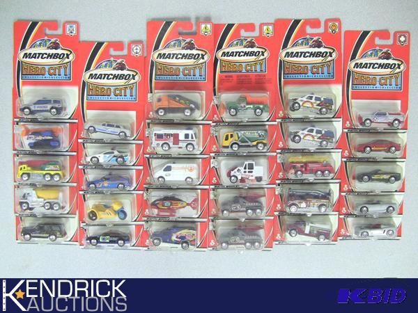 Lot of 30 - 2002 New Old Stock Carded Matchbox Cars