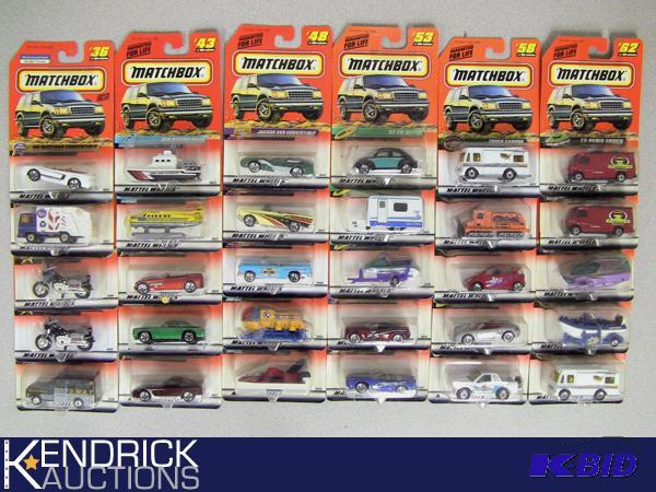 Lot of 30 - 1998 New Old Stock Carded Matchbox Cars