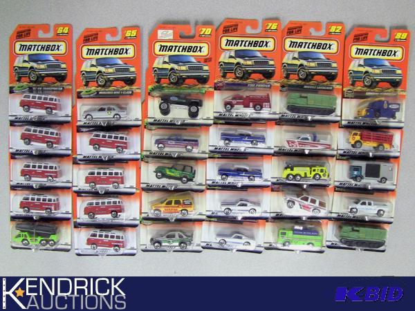 Lot of 30 - 1998 New Old Stock Carded Matchbox Cars