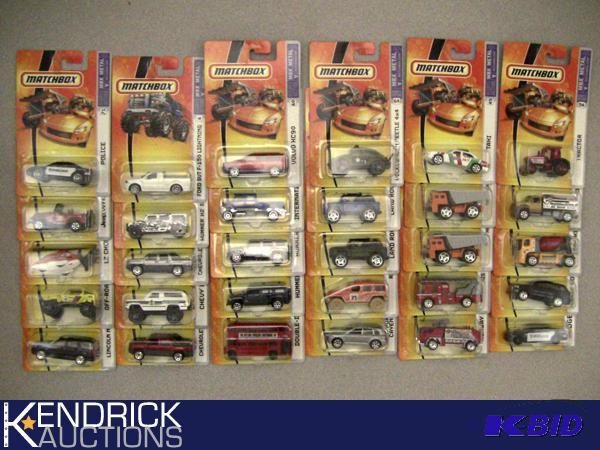 Lot of 30 - 2006 New Old Stock Carded Matchbox Cars