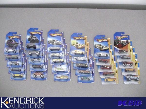 Lot of 30 - 2010, and 2009 New Old Stock Carded Hot Wheels