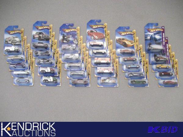 Lot of 30 - 2009, and 2008 New Old Stock Carded Hot Wheels