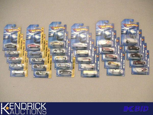 Lot of 30 - 2008, and 2007 New Old Stock Carded Hot Wheels