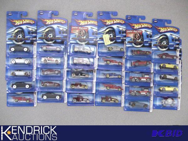 Lot of 30 - 2006, and 2005 New Old Stock Carded Hot Wheels