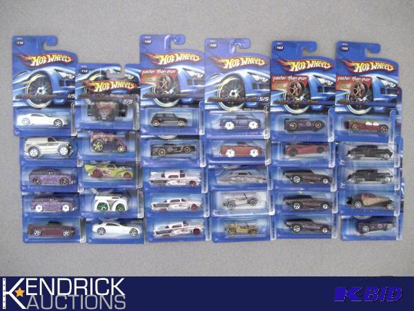 Lot of 30 - 2005 New Old Stock Carded Hot Wheels