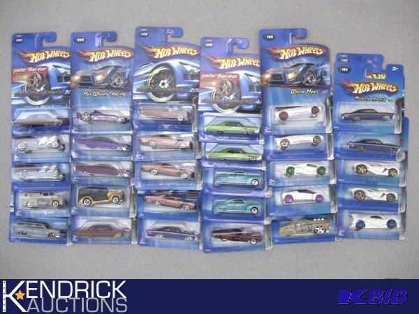 Lot of 30 - 2005 New Old Stock Carded Hot Wheels