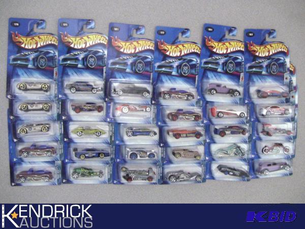 Lot of 30 - 2004 New Old Stock Carded Hot Wheels