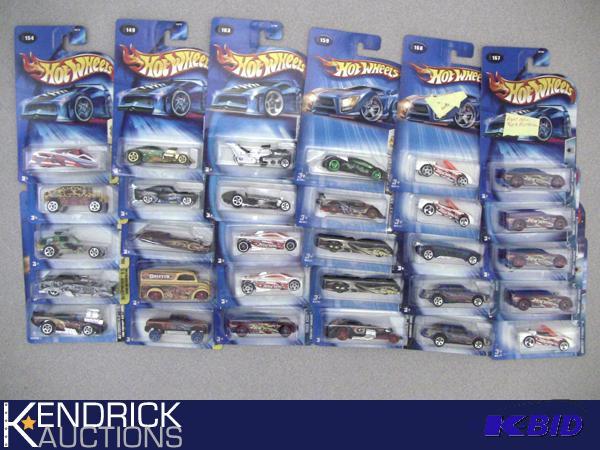 Lot of 30 - 2004 New Old Stock Carded Hot Wheels
