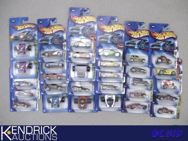 Lot of 30 - 2004 New Old Stock Carded Hot Wheels