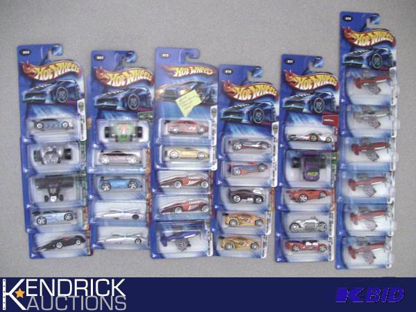 Lot of 30 - 2004 New Old Stock Carded Hot Wheels