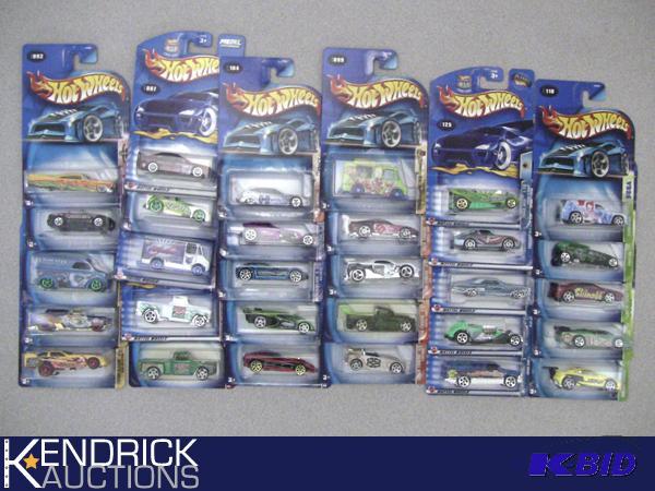 Lot of 30 - 2003 New Old Stock Carded Hot Wheels