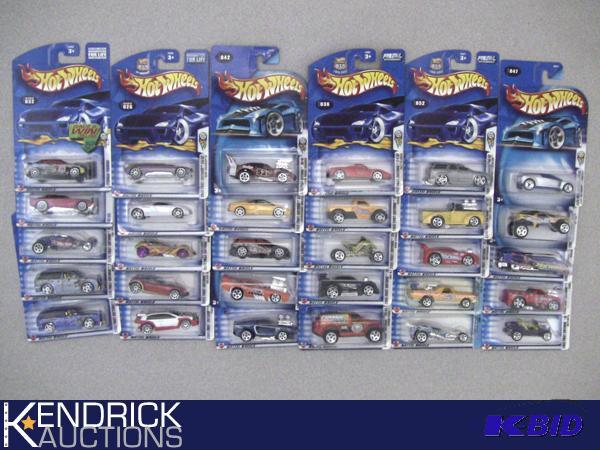 Lot of 30 - 2003 New Old Stock Carded Hot Wheels