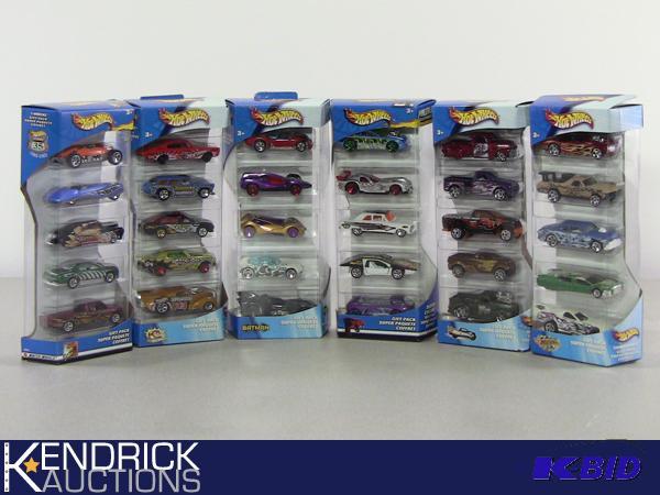 Lot of 6 Hot Wheels 2003 5 Pack Gift Sets