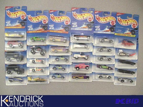 Lot of 30 - 1996 New Old Stock Carded Hot Wheels