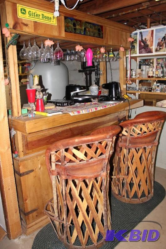 BAR-heavy 6ft tall by 5ft wide, with wine bot...