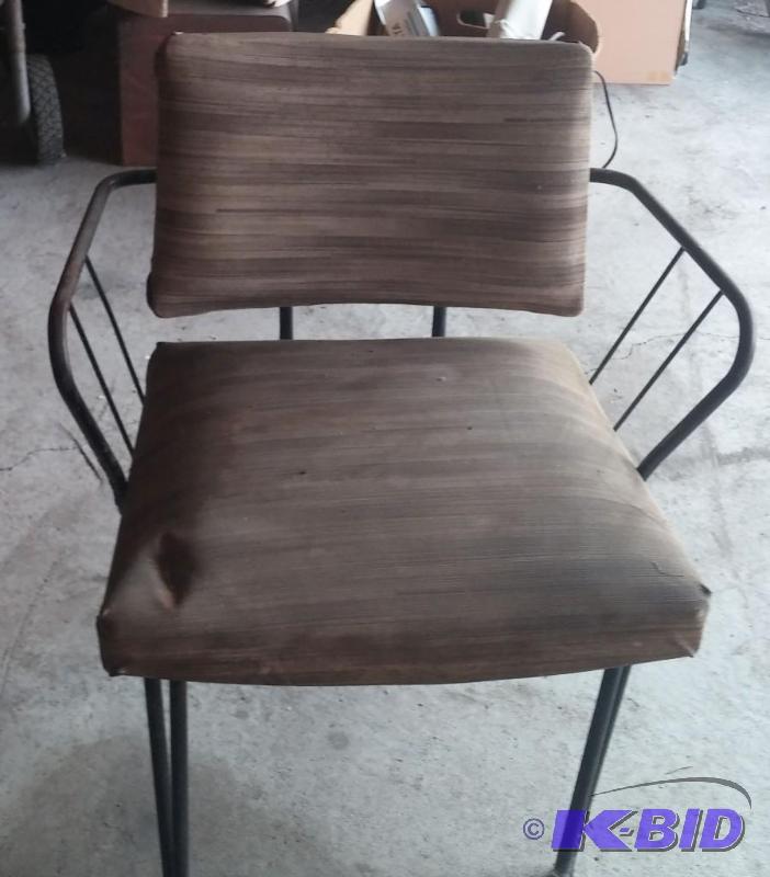 RETRO-Vintage chair-BROWN----VERY STURDY...