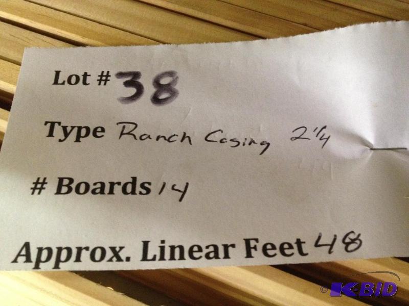 lot 38 image: 2 14" Ranch Casing ...