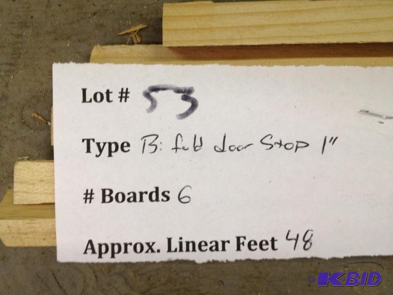 lot 53 image: 1 18" Bi-fold Door Stop...